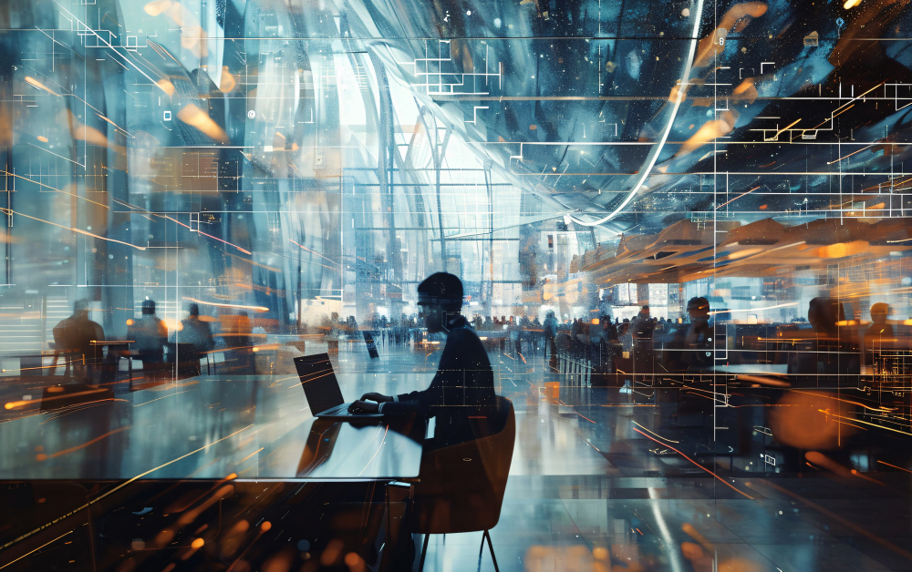 UAE business online presence strategy with Dubai skyline